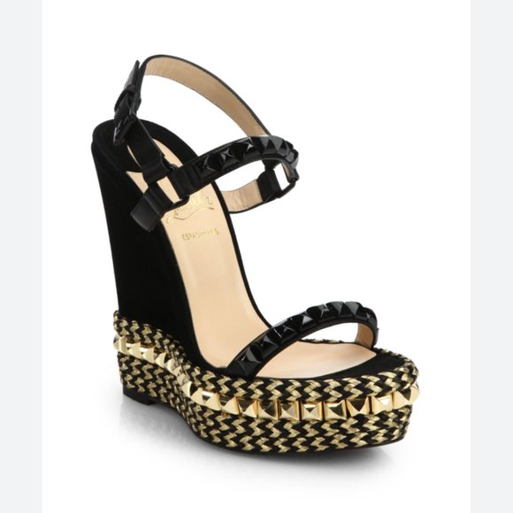 Christian Louboutin Cataclou wedge sandal - Picture 10 of 10